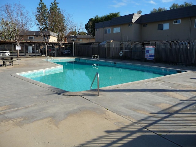 view of pool