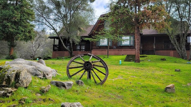 view of yard