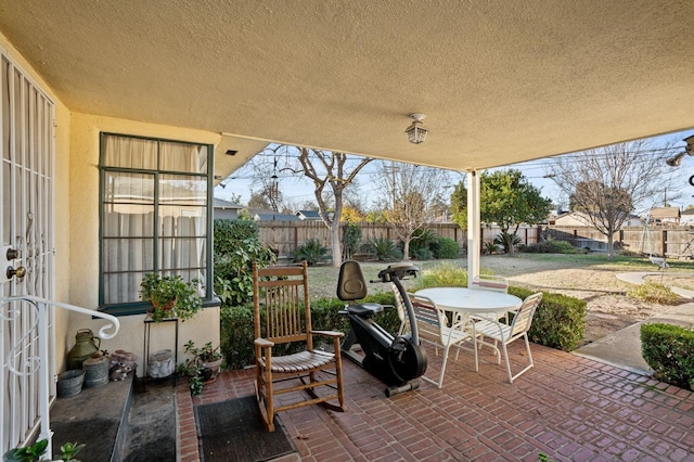 view of patio