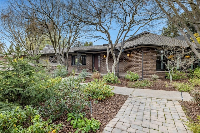 view of ranch-style home