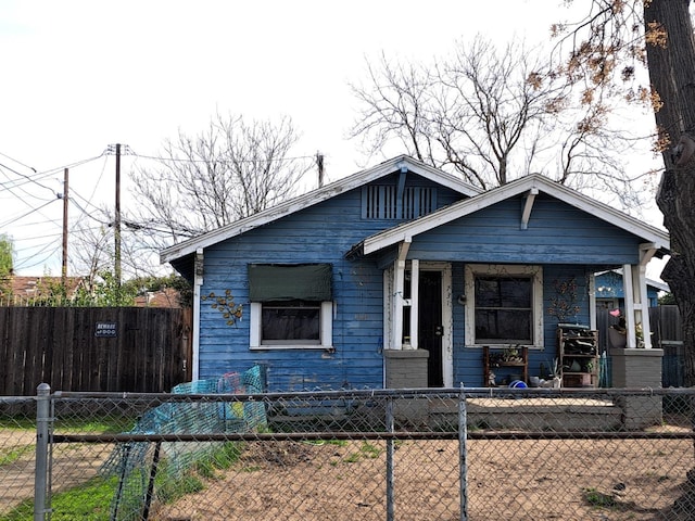 bungalow-style home with covered porch