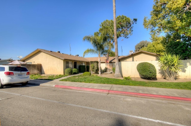 view of ranch-style house