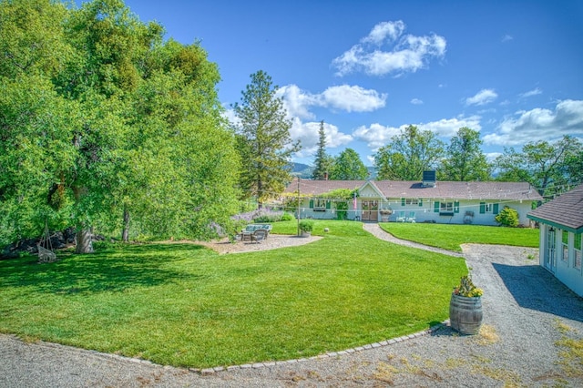 view of yard