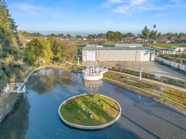 6702 N Langley Ave, Clovis, CA 93619 - drone / aerial view with a water view