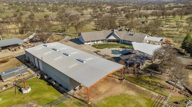 drone / aerial view