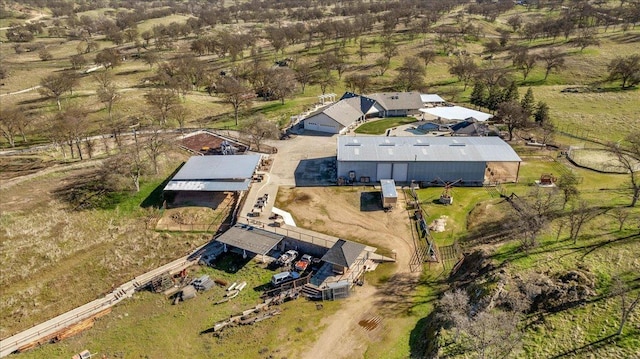 drone / aerial view