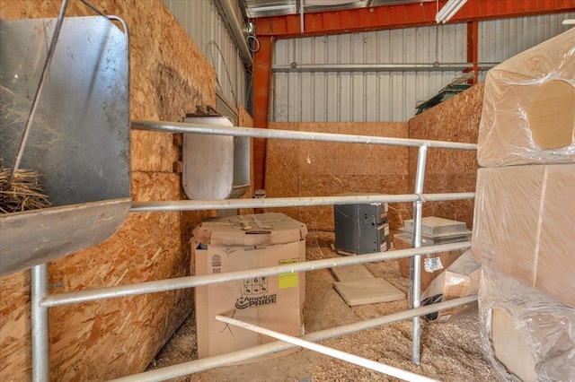 view of horse barn