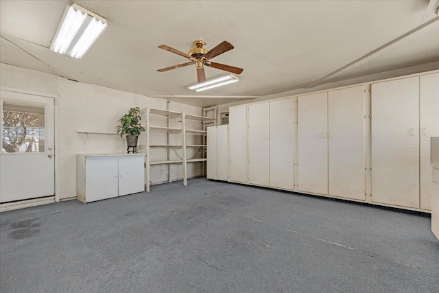 8302 S Leonard, Fowler, CA 93625 - interior space with a ceiling fan