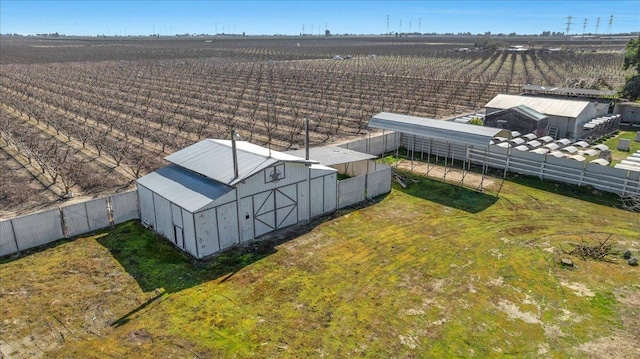 8302 S Leonard, Fowler, CA 93625 - bird's eye view with a rural view