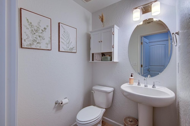 bathroom with toilet