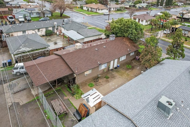 drone / aerial view featuring a residential view