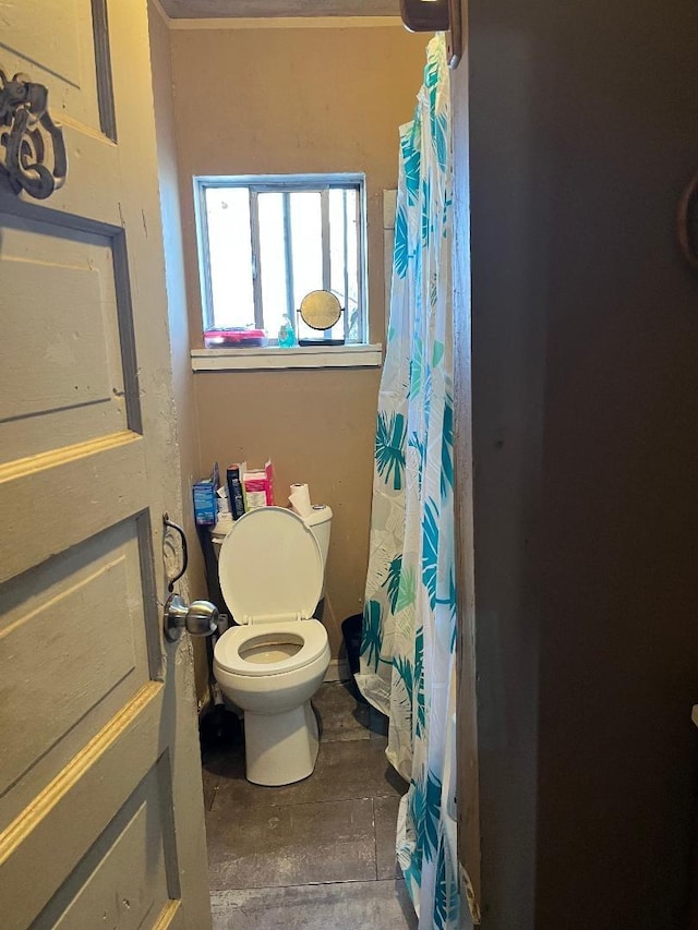 13330 E Young Ave, Parlier, CA 93648 - full bathroom with a shower with shower curtain and toilet