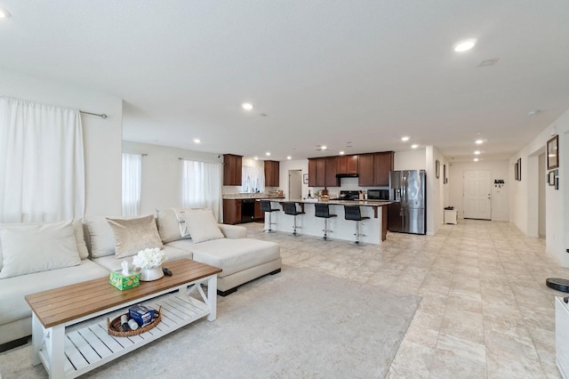 view of living room