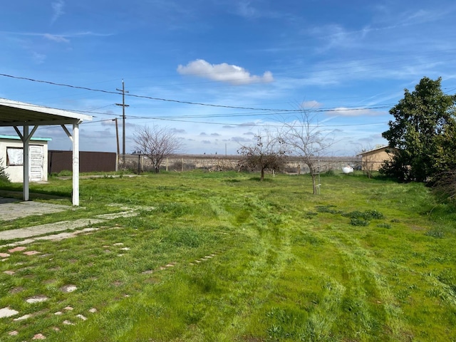 13208 S Marsh Ave, Caruthers, CA 93609 - view of yard