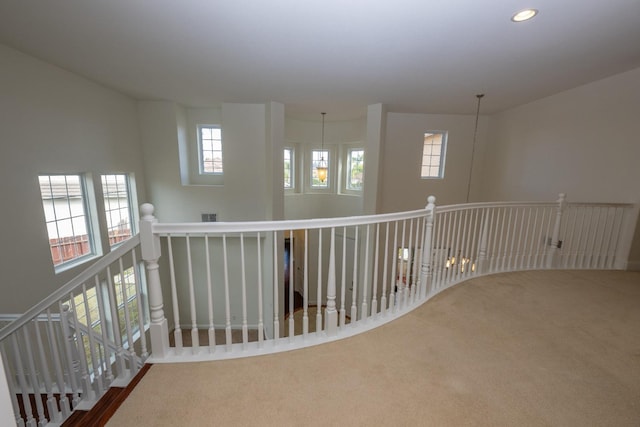 unfurnished room featuring carpet floors