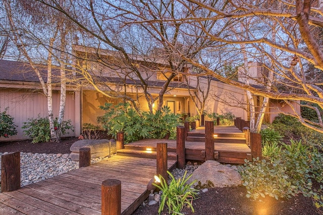 2352 W Loma Linda Ave, Fresno, CA 93711 - view of wooden terrace