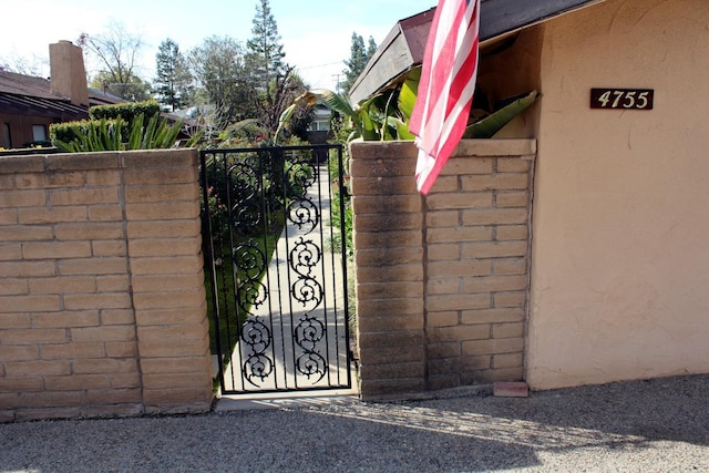 view of gate