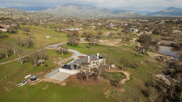 14505 Blue Drake Ln, Prather, CA 93651 - aerial view of property's location featuring mountains