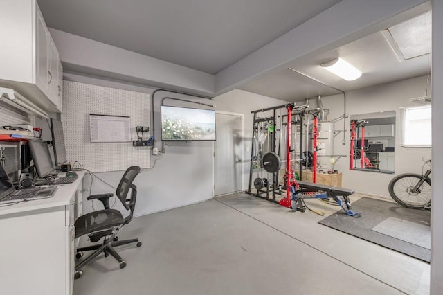 view of exercise room