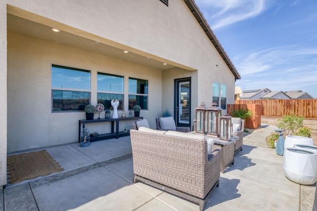 6375 E Millie Dr, Fresno, CA 93727 - view of patio featuring outdoor lounge area