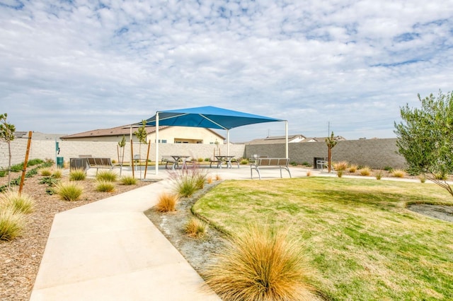 6375 E Millie Dr, Fresno, CA 93727 - view of yard