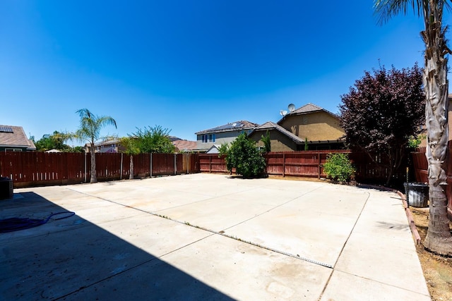 view of patio / terrace with a fenced backyard