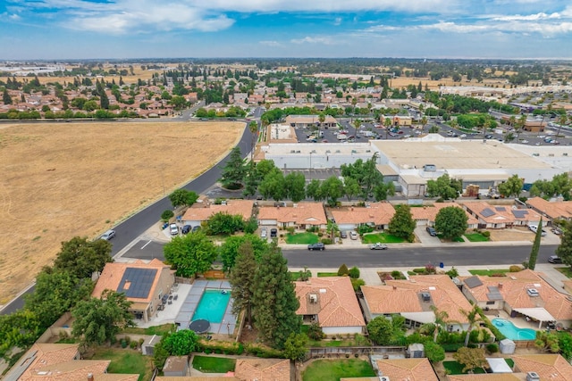 birds eye view of property featuring a residential view