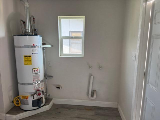 utilities with strapped water heater