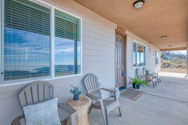 36105 Cressman Rd, Shaver Lake, CA 93664 - view of patio with a porch