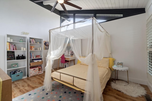 2460 W Browning Ave, Fresno, CA 93711 - bedroom featuring wood finished floors and baseboards
