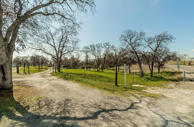 view of road featuring driveway