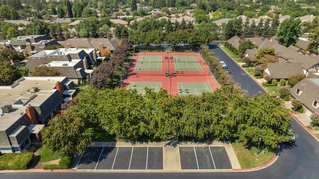 bird's eye view featuring a residential view