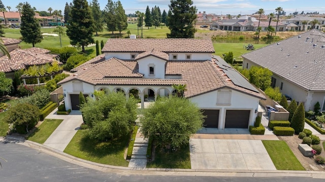 bird's eye view featuring a residential view