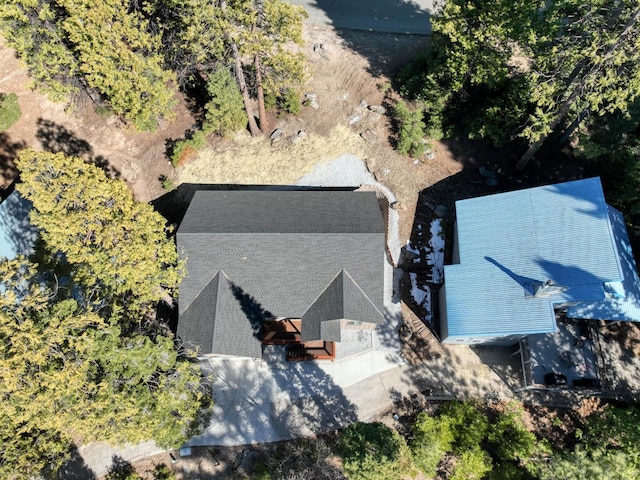 40865 Cold Springs Ln, Shaver Lake, CA 93664 - view from above of property