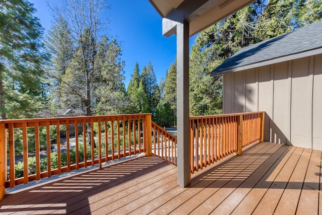 40865 Cold Springs Ln, Shaver Lake, CA 93664 - view of wooden deck