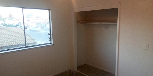 view of closet