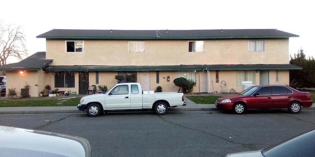 multi unit property with stucco siding