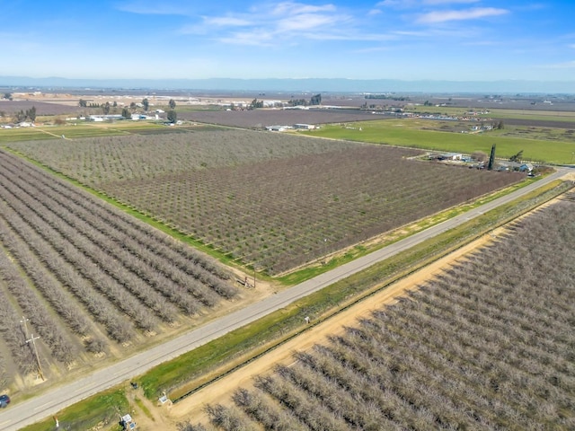 bird's eye view featuring a rural view