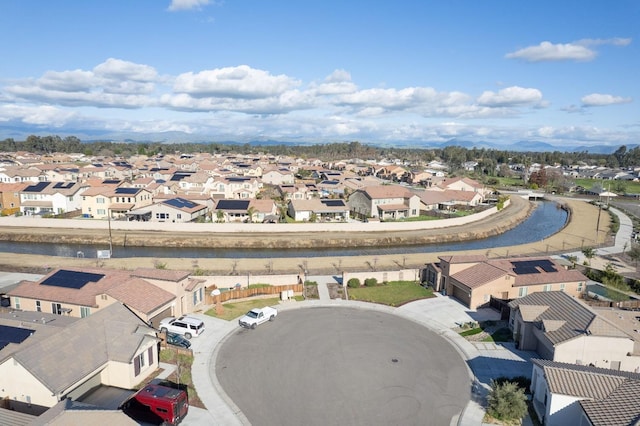 bird's eye view featuring a residential view