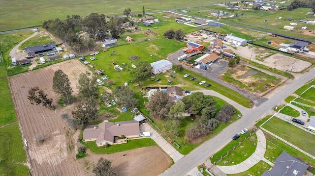 drone / aerial view featuring a rural view