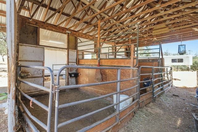 view of stable