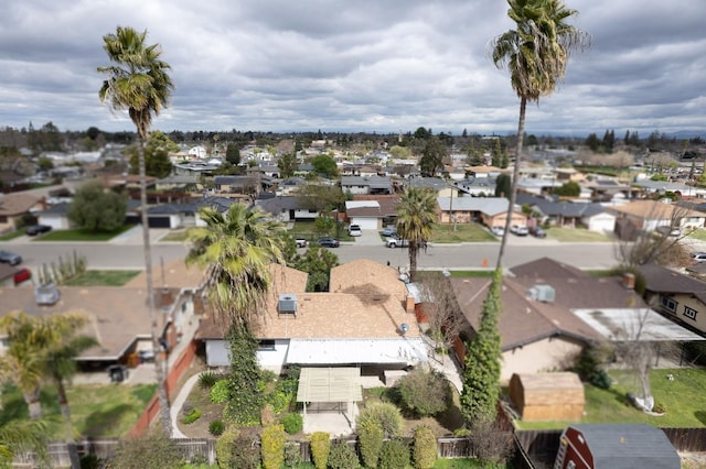 birds eye view of property featuring a residential view