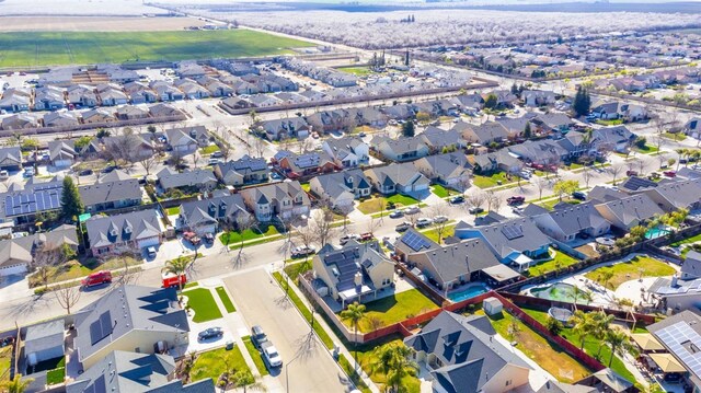 15877 W C St, Kerman, CA 93630 - aerial view of residential area