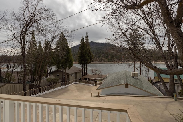 39118 Lake Dr, Bass Lake, CA 93604 - view of yard featuring a water and mountain view