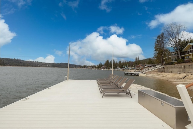 39118 Lake Dr, Bass Lake, CA 93604 - dock area with a water view