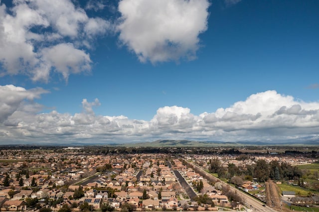 bird's eye view featuring a residential view