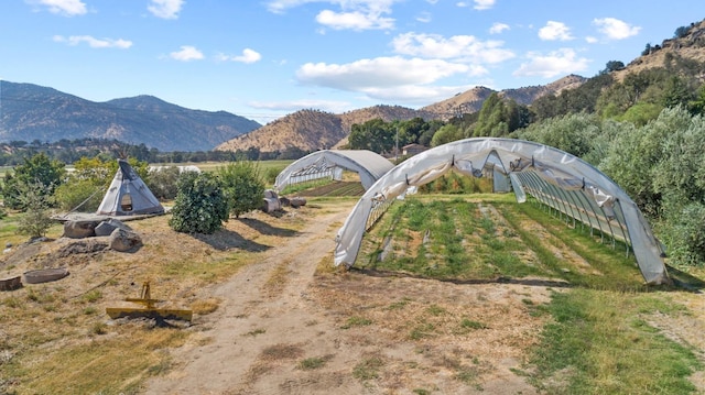 view of mountain feature