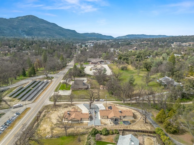 40023 Woodsong Way, Oakhurst, CA 93644 - birds eye view of property featuring a mountain view