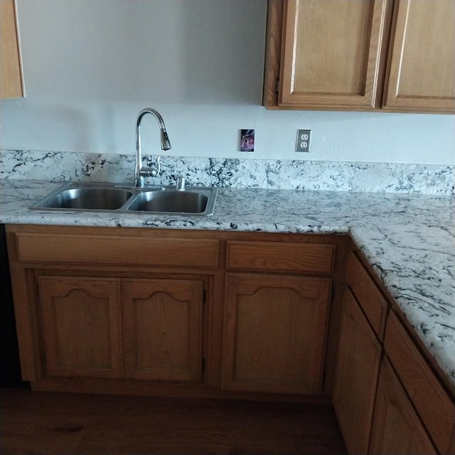 kitchen with a sink