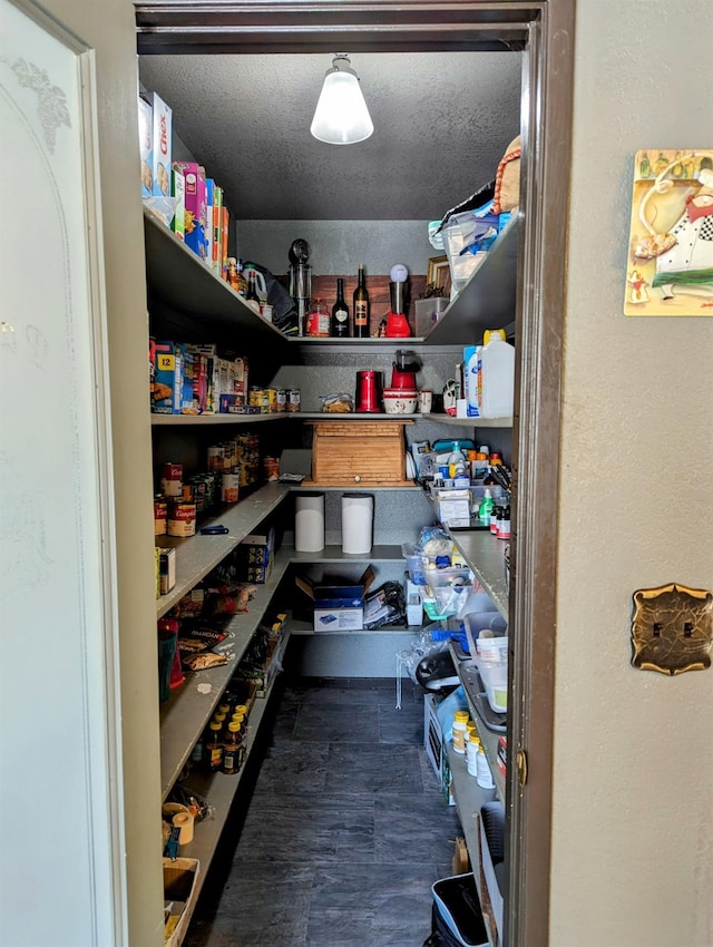 view of pantry